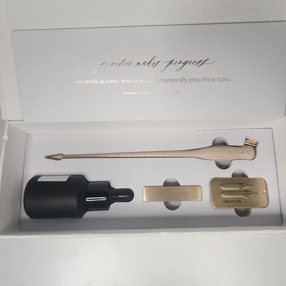 Written Word Calligraphy Kit - Professional Lettering Set - Brand New